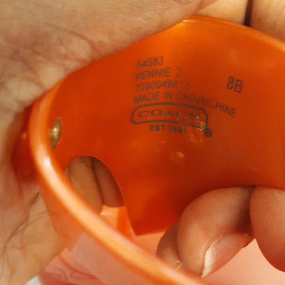 Coach Jelly sandals - Picture 6 of 6